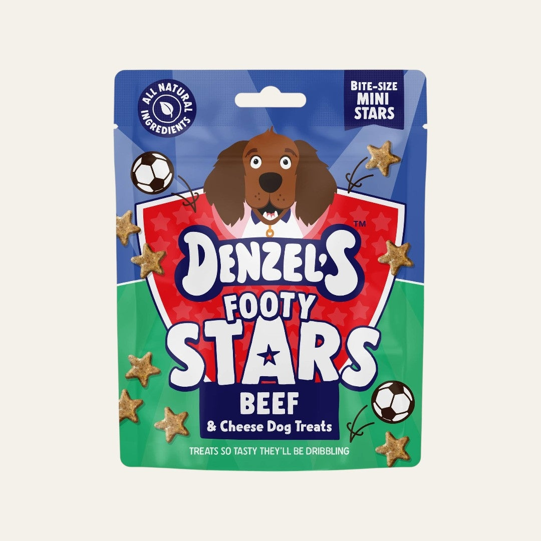 Denzel's Footy Stars Beef & Cheese 90g