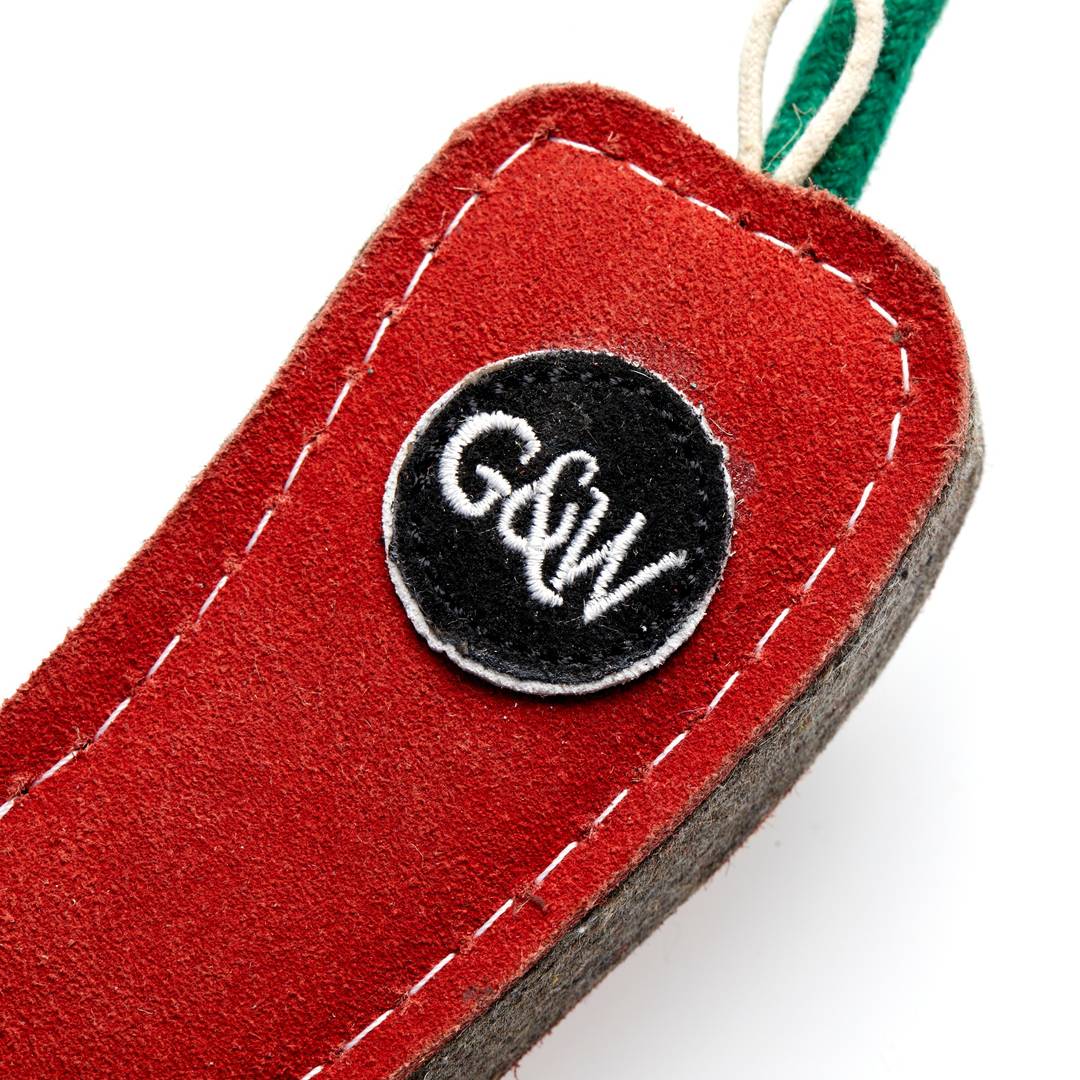 Green & Wilds Chad the Red Hot Chilli Pepper, Eco Dog Toy