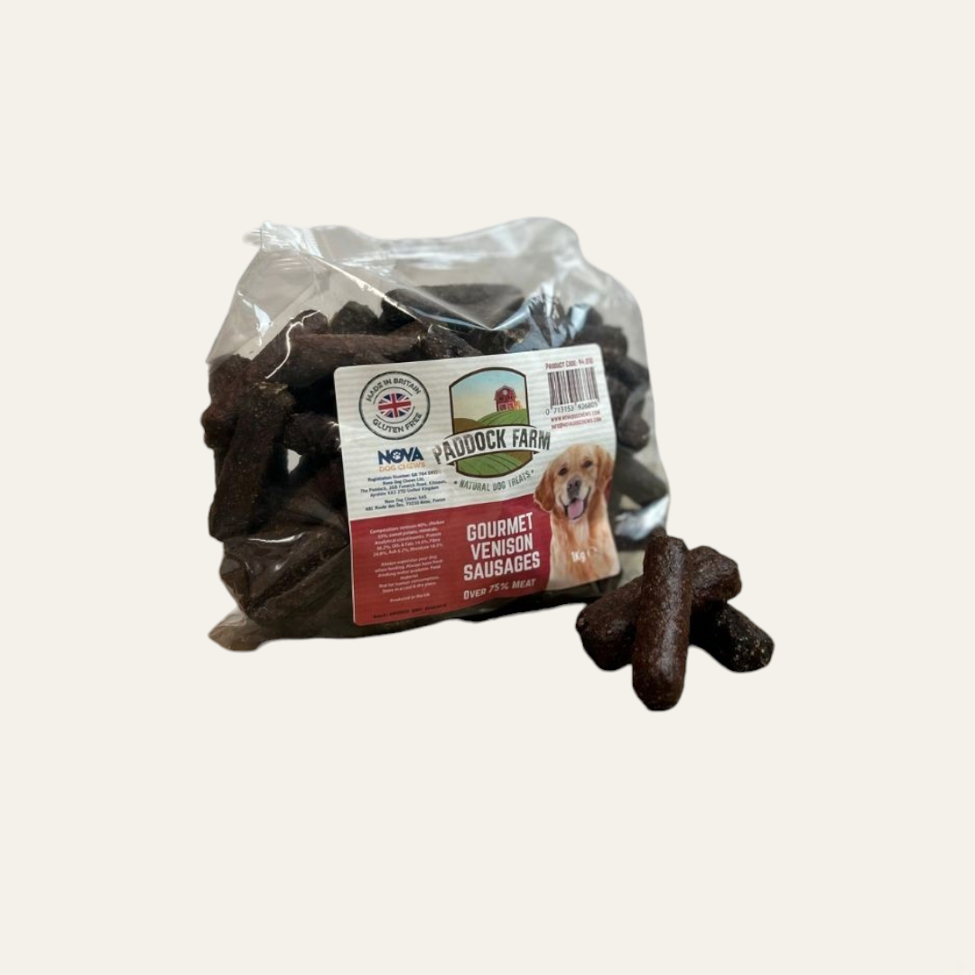 Nova Small Venison & Chicken Sausages 1kg