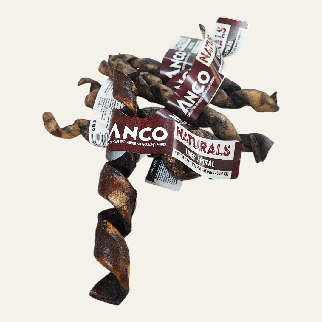 Anco Naturals Beef Liver Spiral