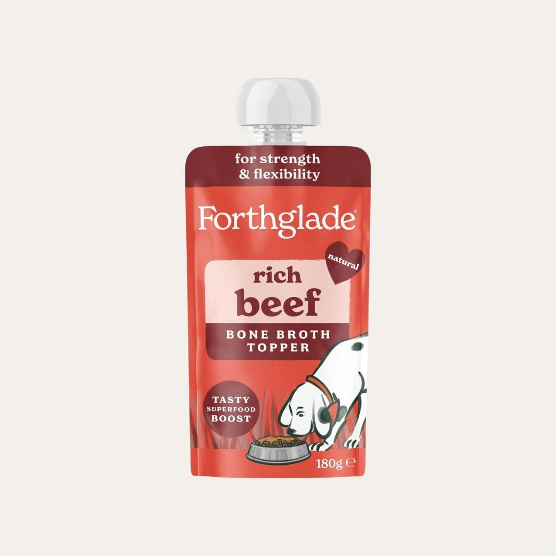 Forthglade Rich Beef Bone Broth Topper 130g