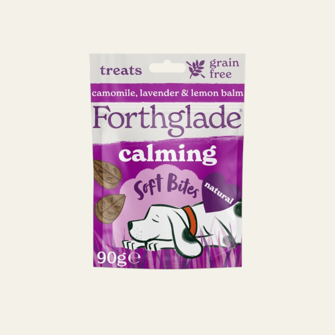 Forthglade Grain Free Soft Bite Natural Treats Calming Camomile Lavender & Lemon Balm 90g