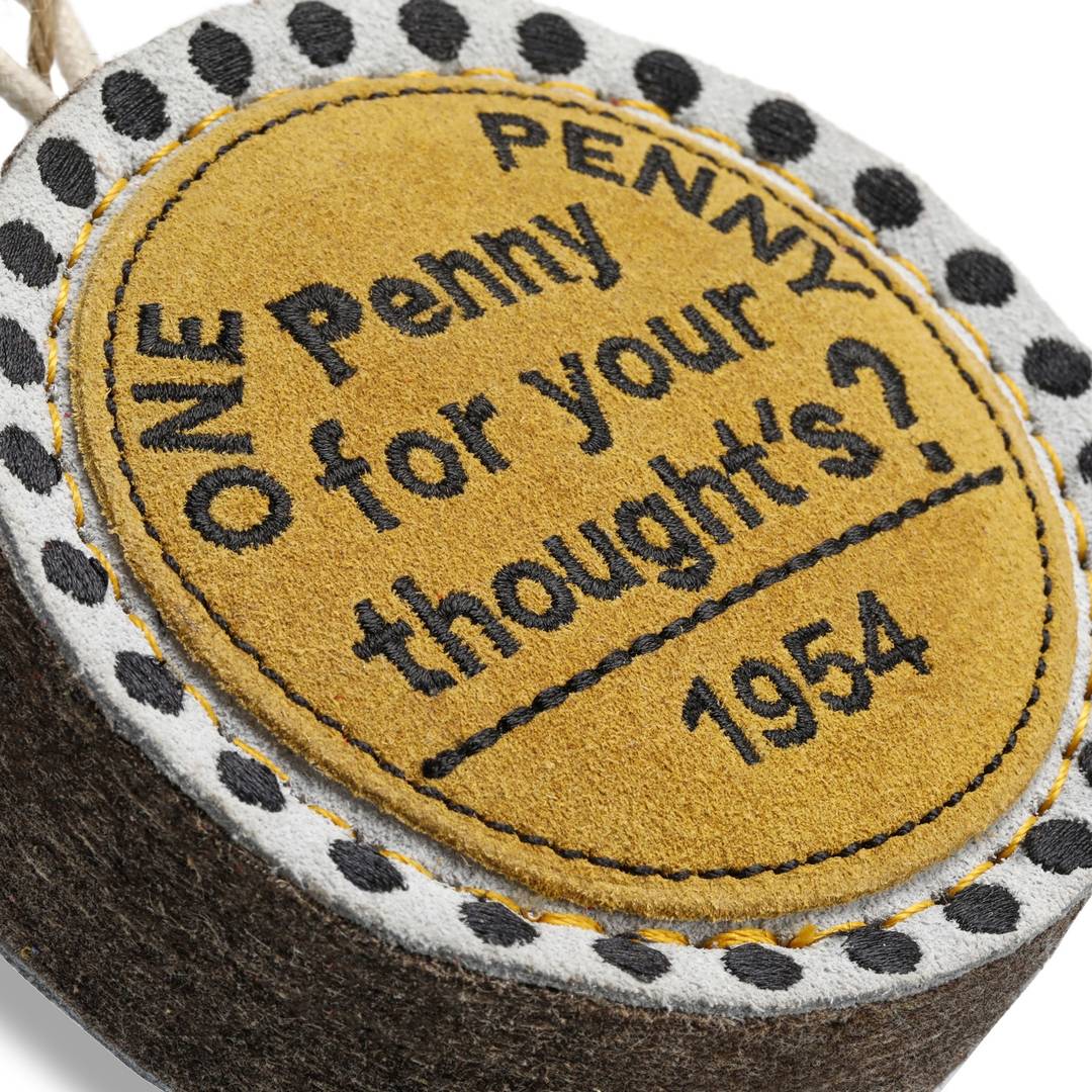Green & Wilds Penny for your Thoughts, Eco Dog Toy