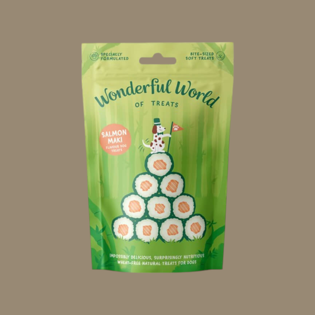 Wonderful World of Treats Salmon Maki Dog Treats