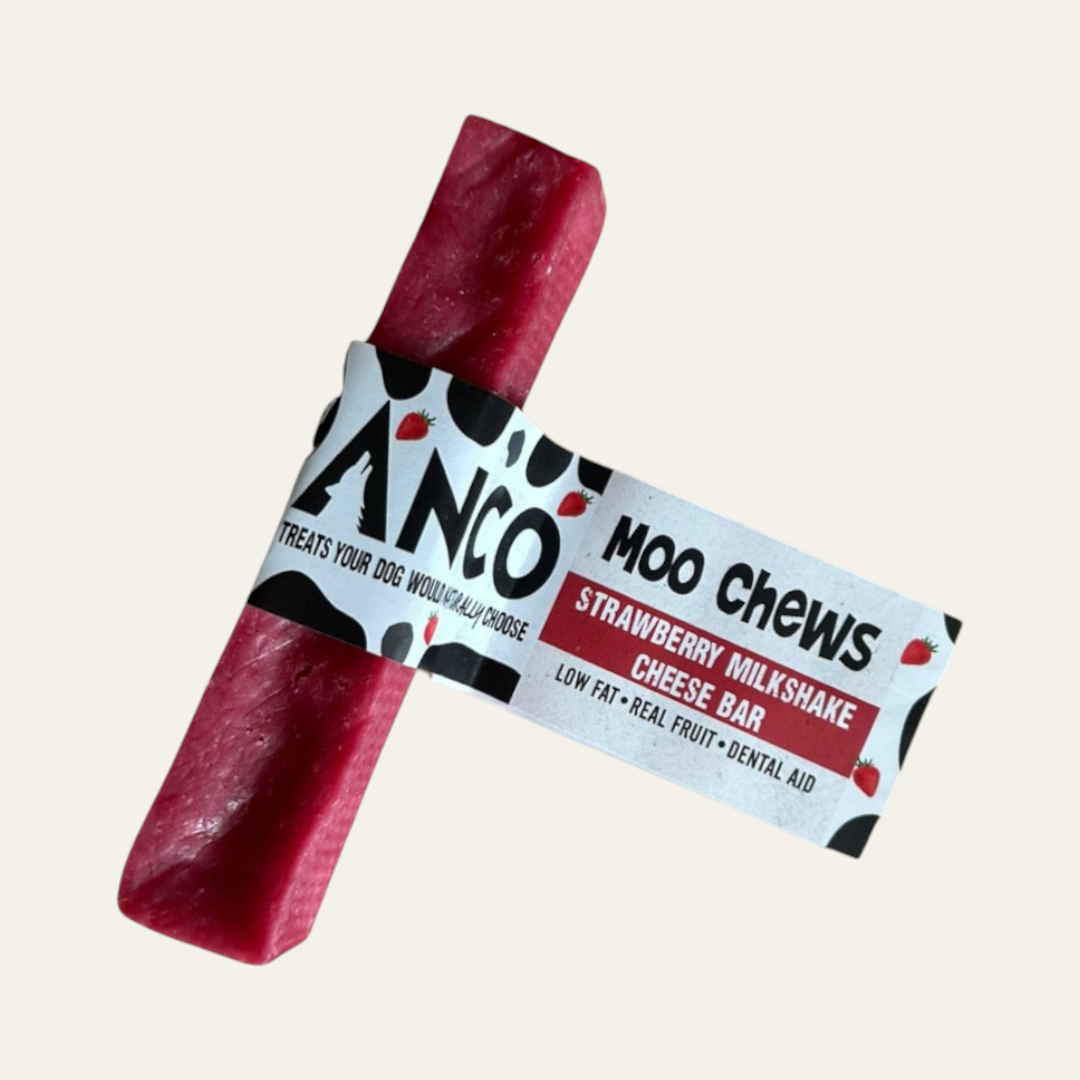 Anco Moo Chew Strawberry Milkshake Cheese