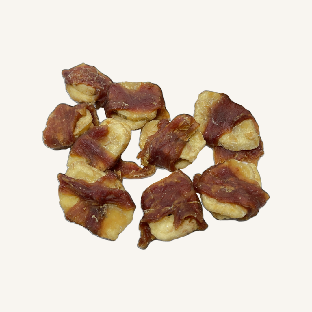 Banana Slices Wrapped Duck Breast
