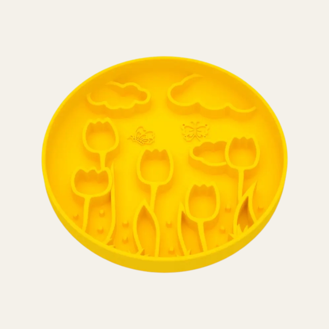 "Tulip Fields" | Slow Feeder, Yellow