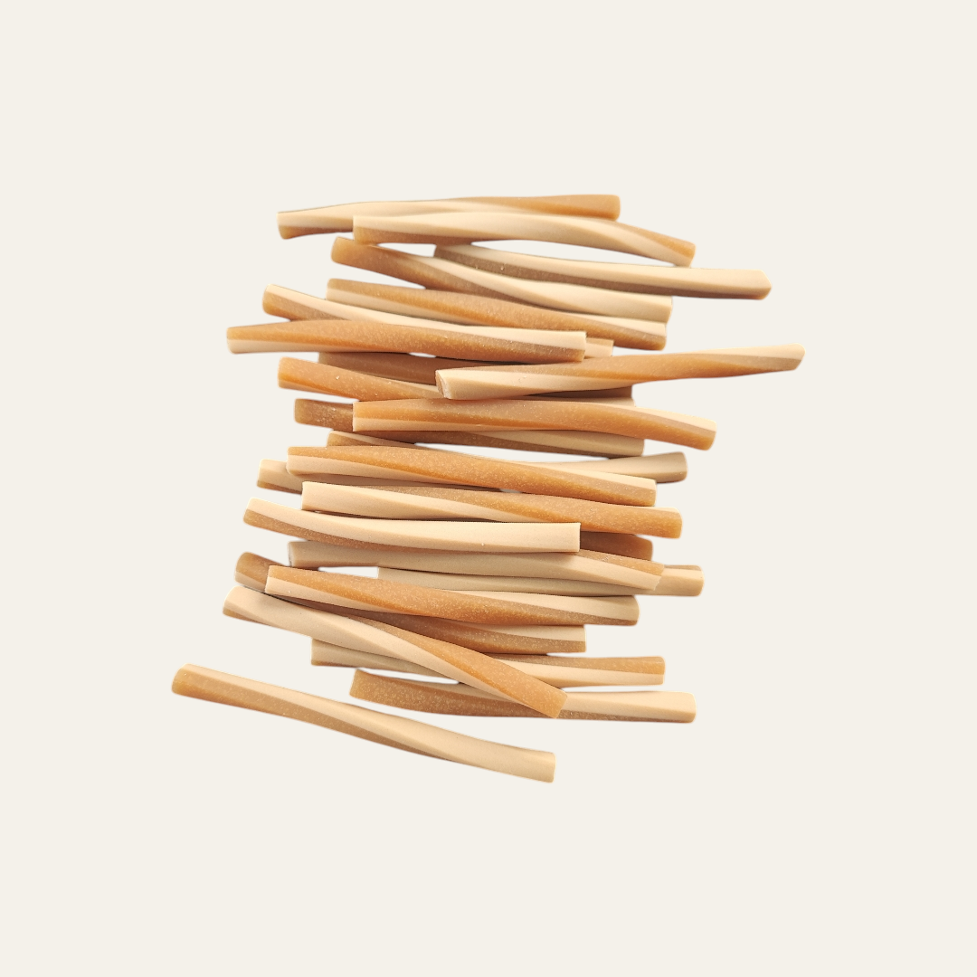 Mini Veggie Straws | Peanut Butter