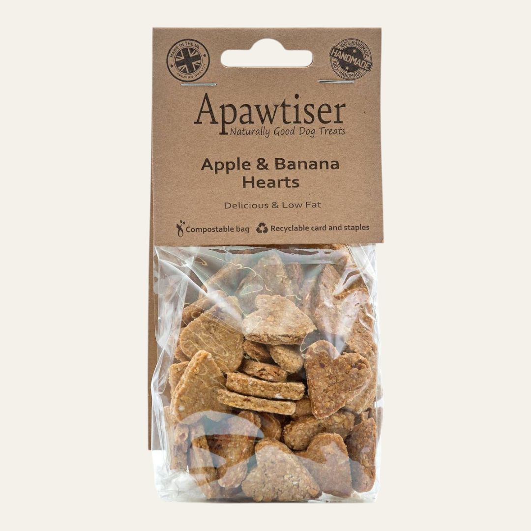 Apawtiser Apple & Banana Hearts