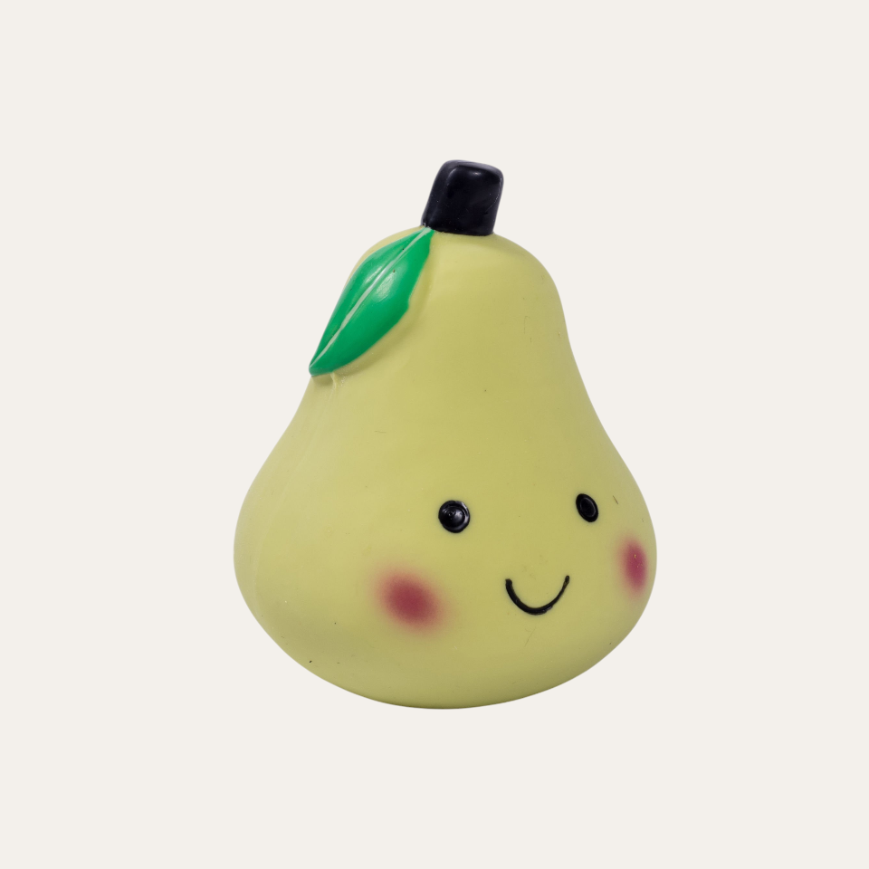 Latex Foodie Faces | Pear | Small