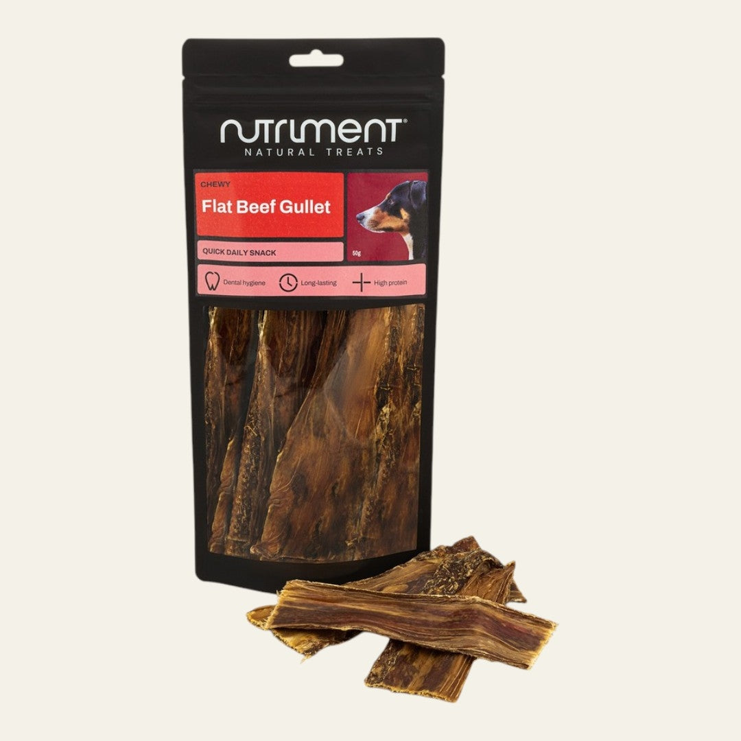 Nutriment Flat Beef Gullet 50g