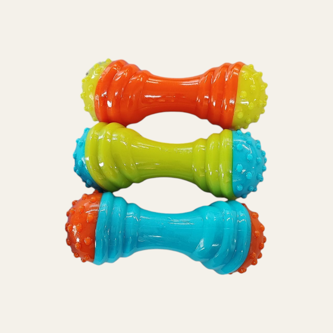 Mini Rubber Dumbbell