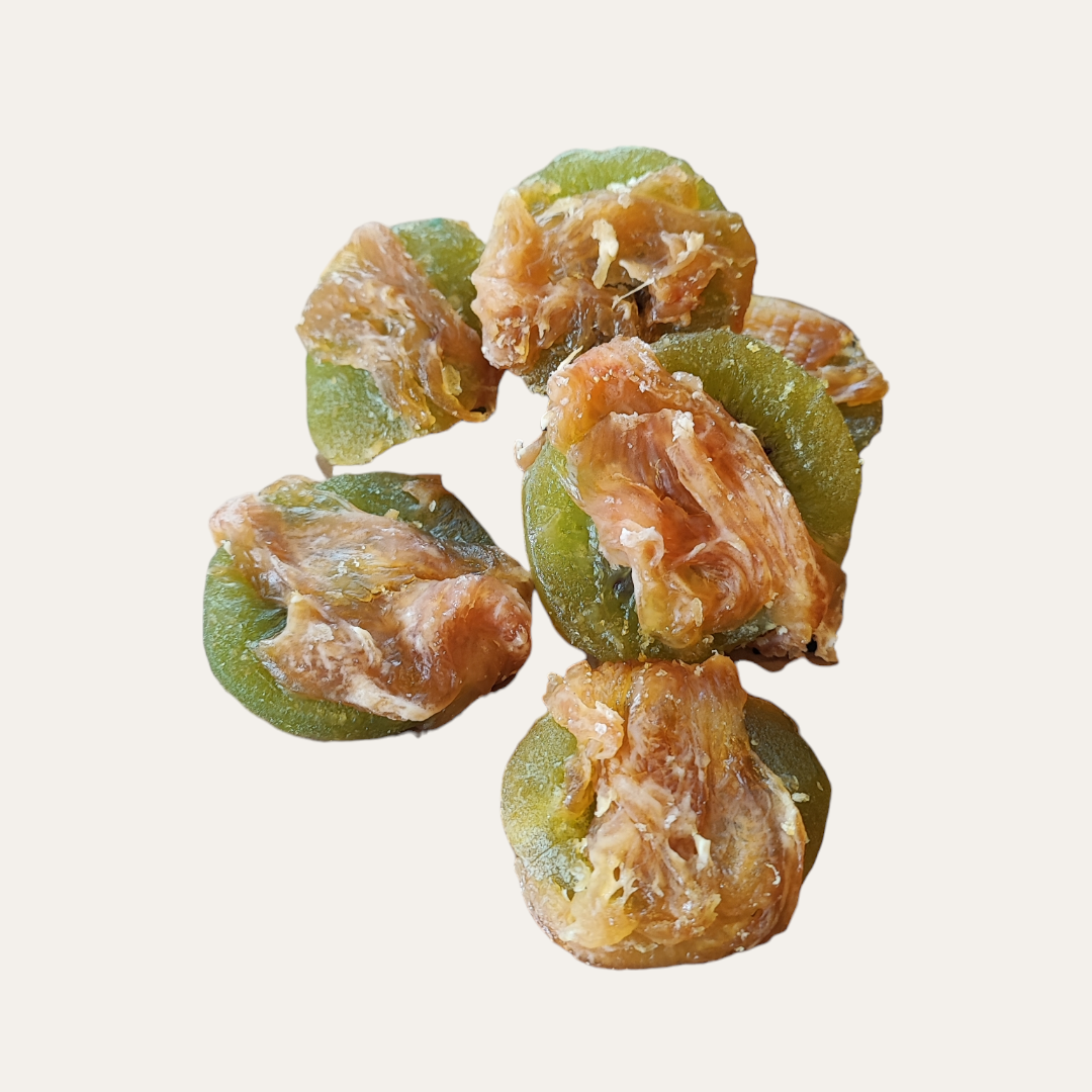 Kiwi Chunks Wrapped Chicken Breast