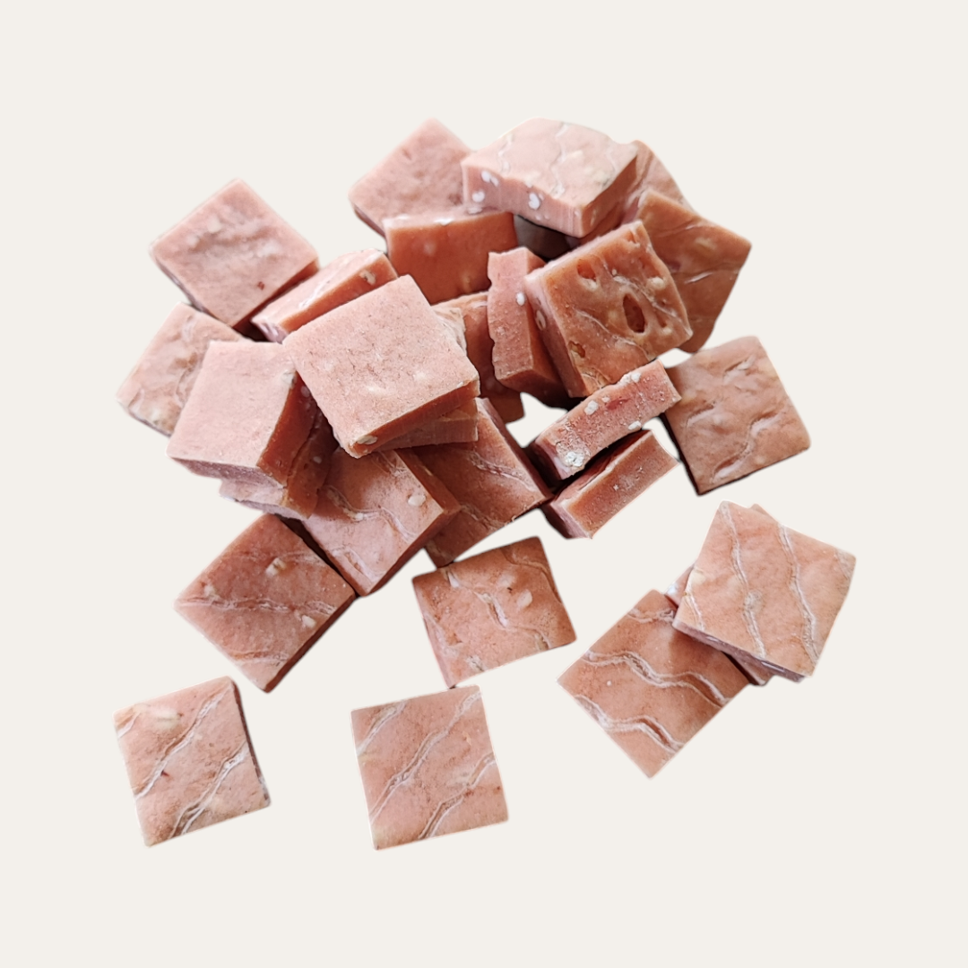Pork, Chicken & Oat Squares