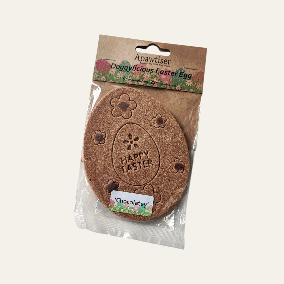 Apawtiser Easter Egg Cookie - Chocolate