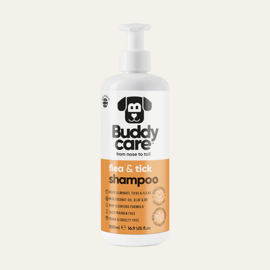 Buddy Care Flea & Tick Dog Shampoo 500ml
