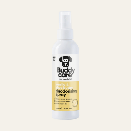 Buddy Care Vanilla & Shea Butter Dog Deodorising Spray 200ml