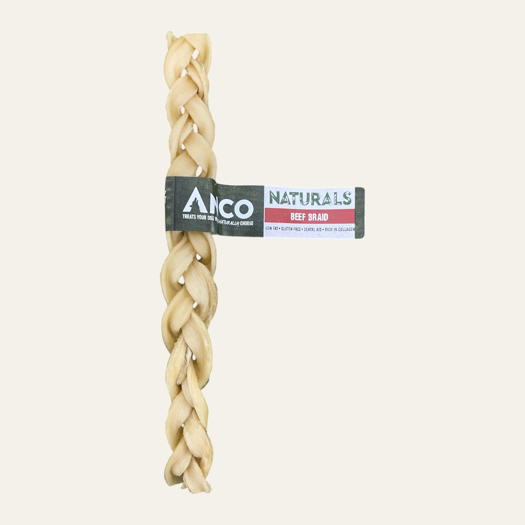 Anco Naturals Beef Braid Large