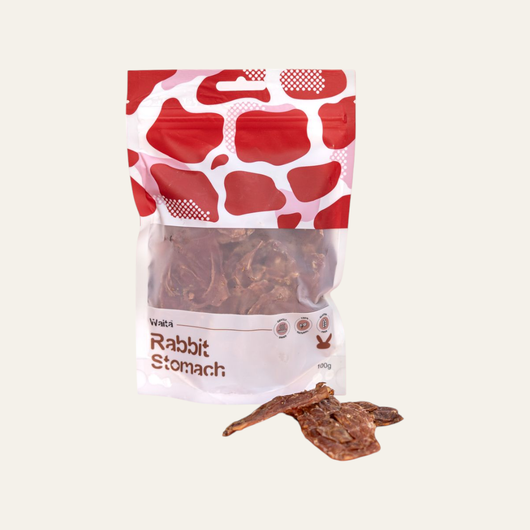 Waita Air Dried Rabbit Stomach 100g