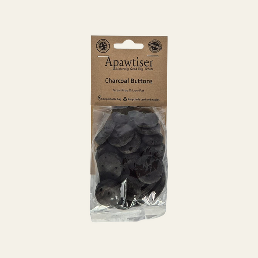 Apawtiser Charcoal Buttons