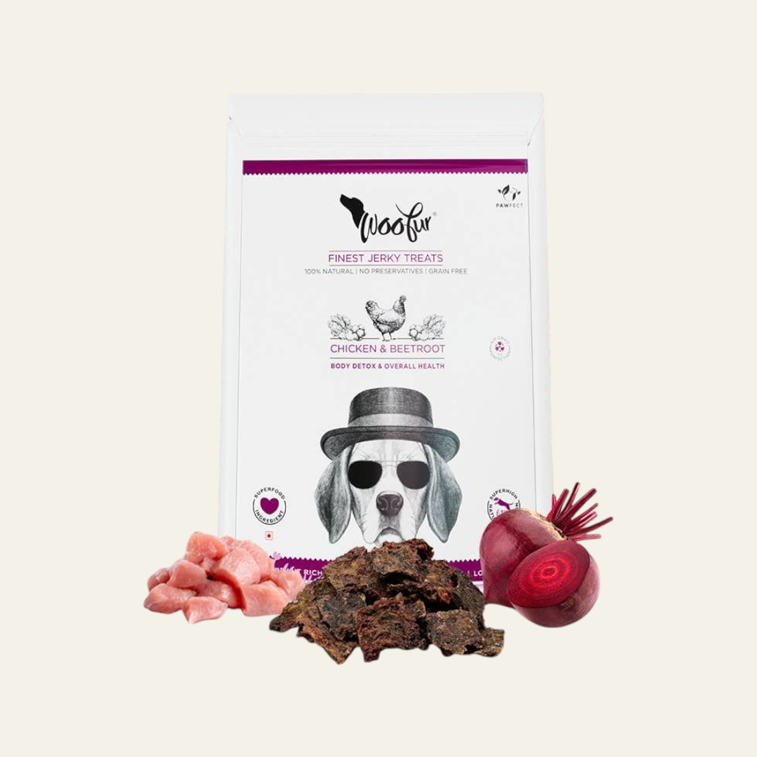 Woofur Jerky Chicken & Beetroot