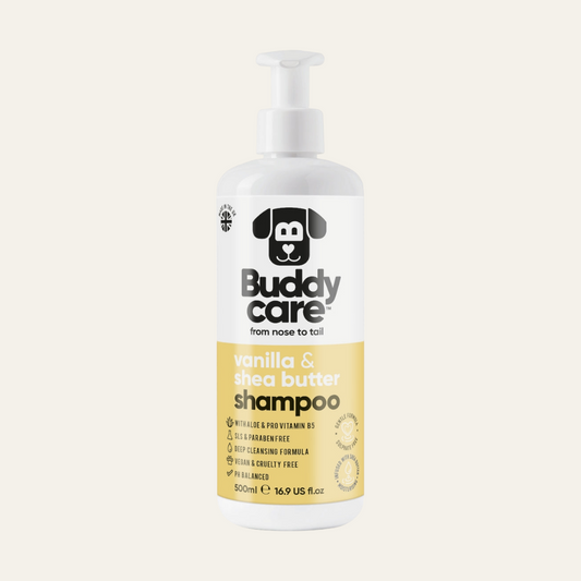 Buddy Care Vanilla & Shea Butter Dog Shampoo 500ml