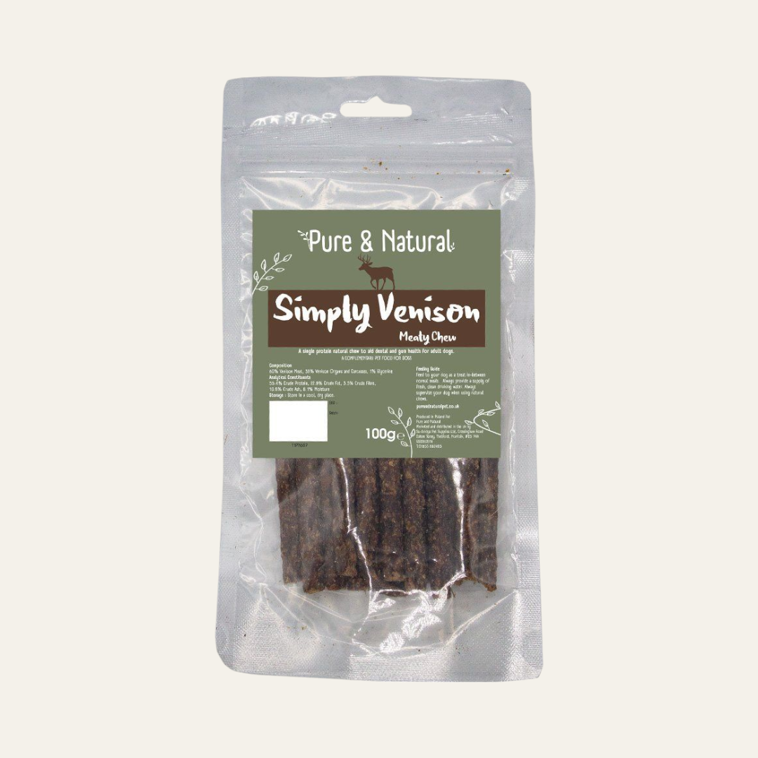 Pure & Natural Simply Deer Meat Sticks