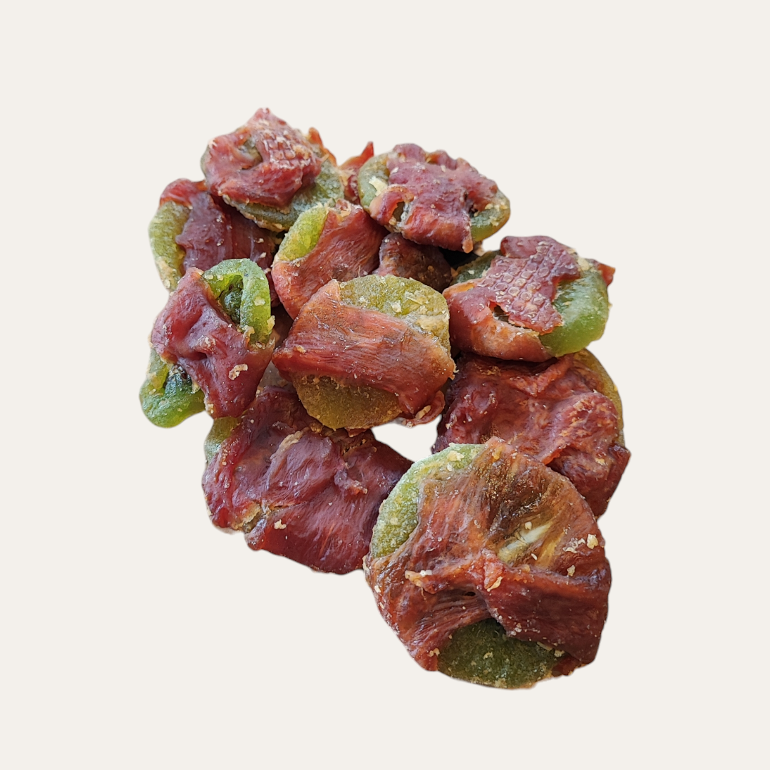 Kiwi Chunks Wrapped Duck Breast