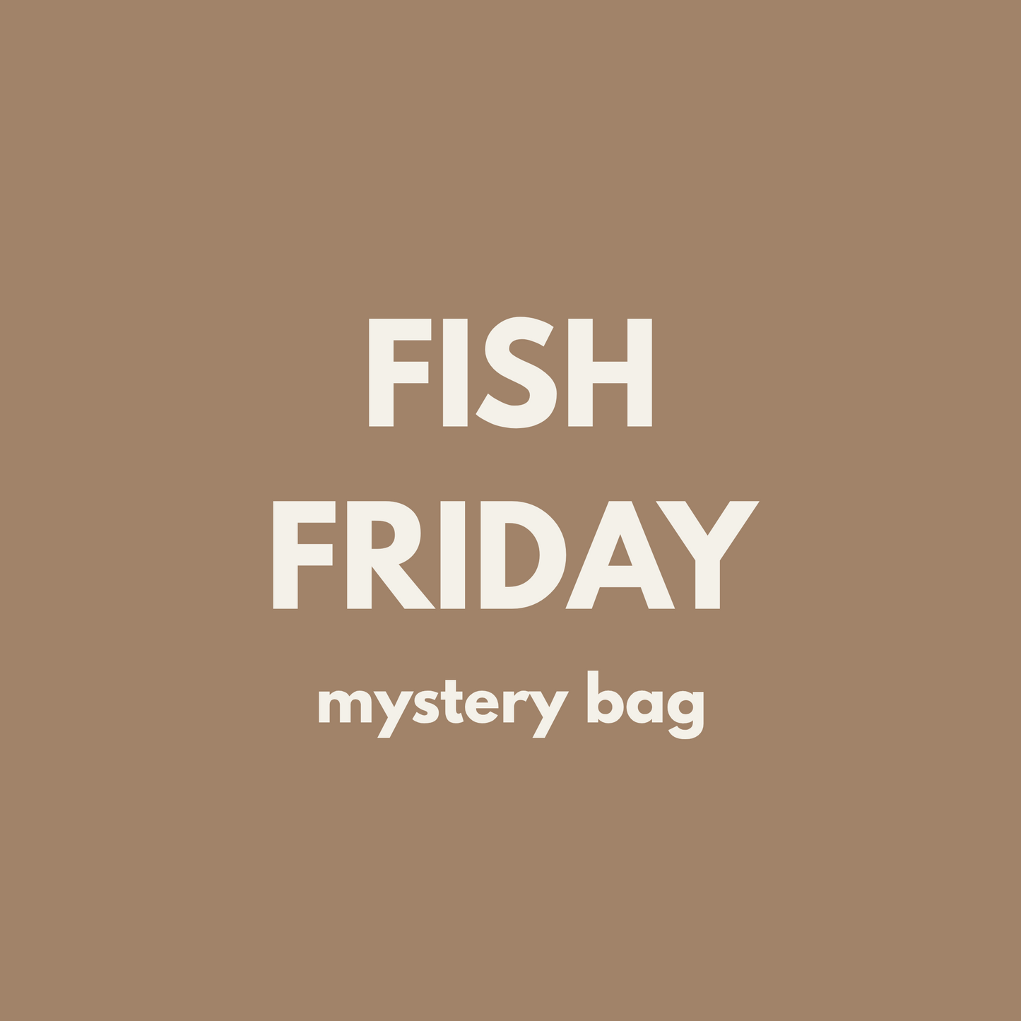 Fiver Friday| Fish Friday 🎣