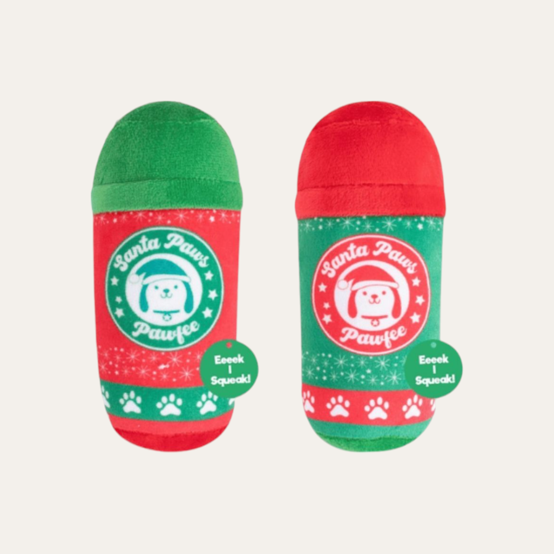 Festive Coffee Cup Plushie