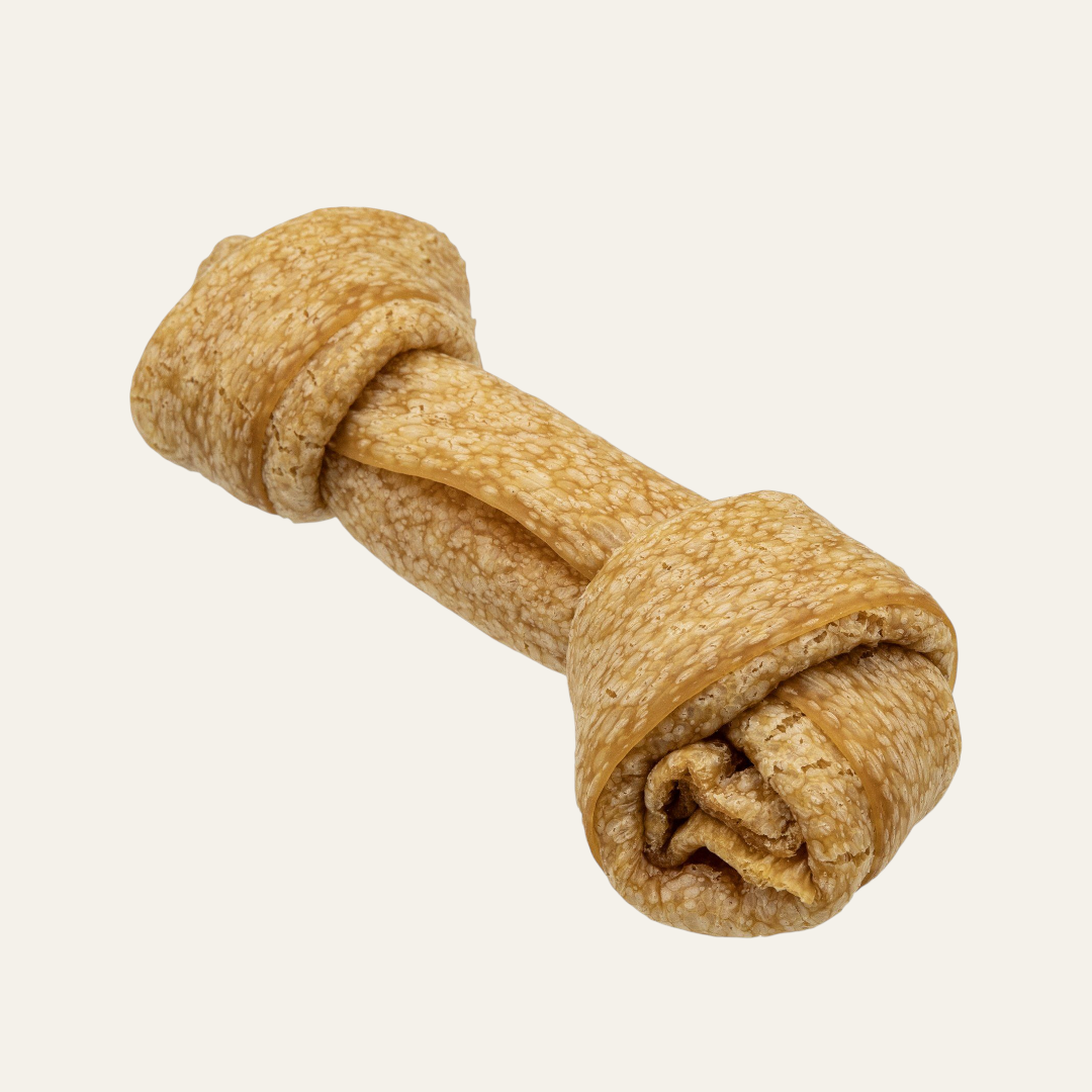 Large Cranberry and Peanut Puffed Bone