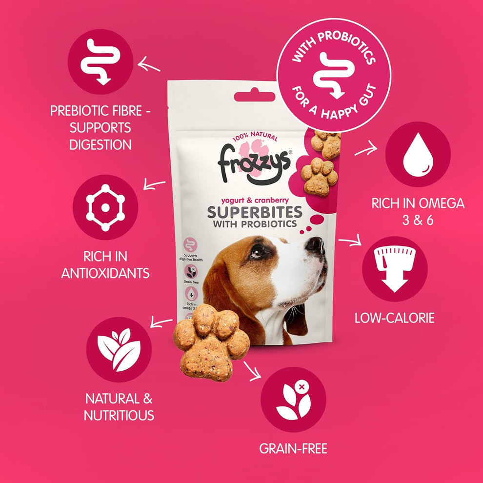 Frozzys Superbites| Yogurt and Cranberry
