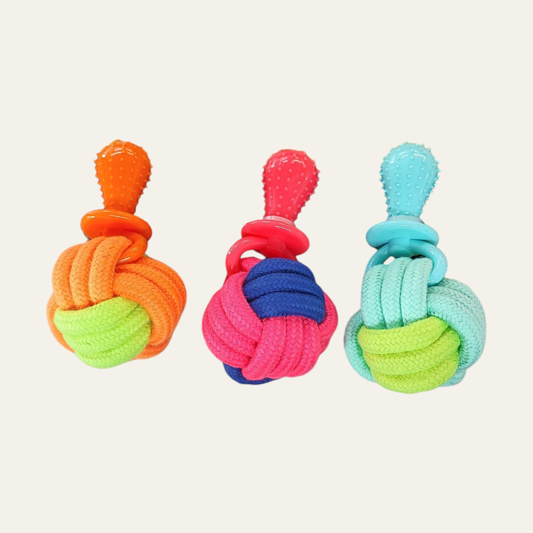 Rubber & Rope Knot Ball