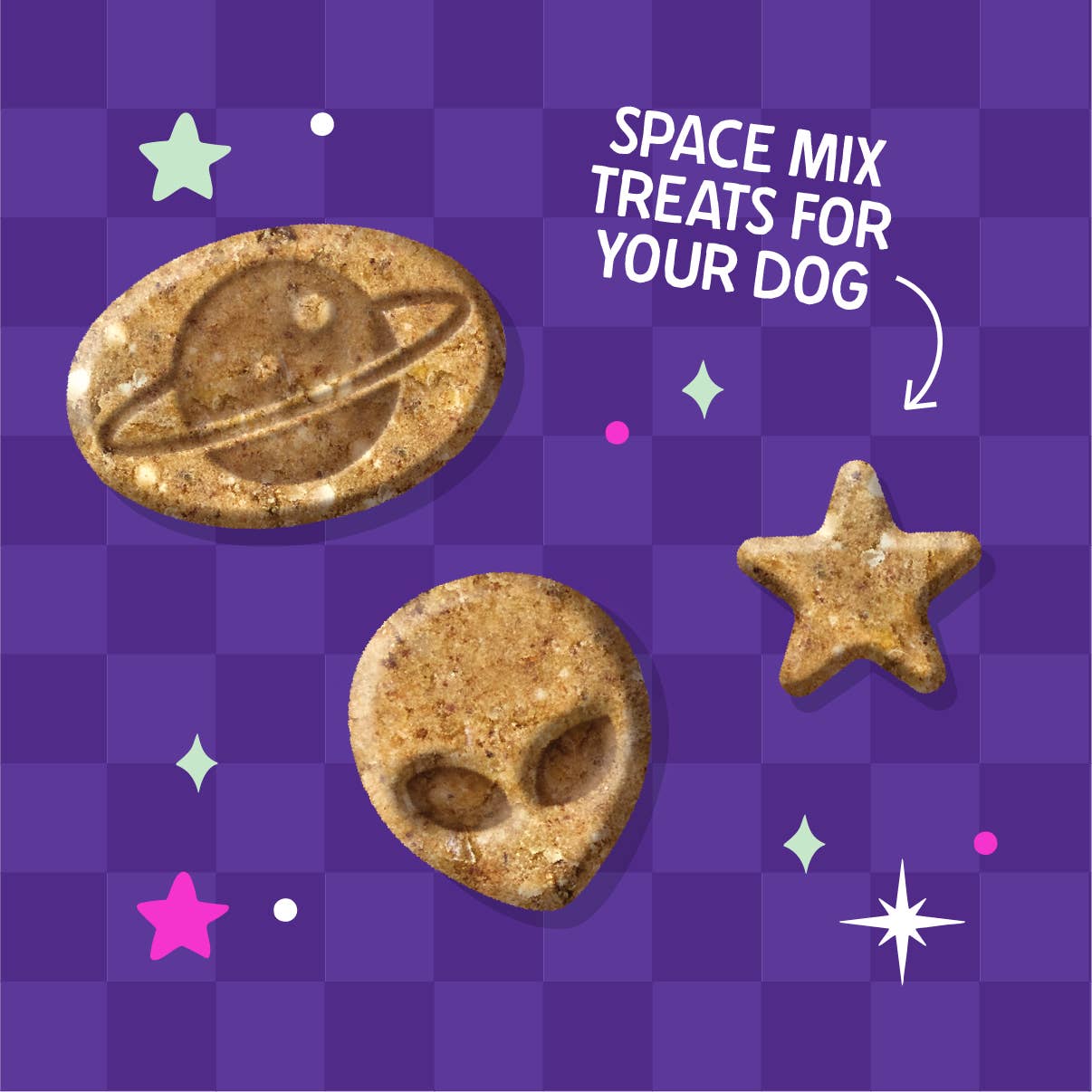 Denzel’S Space Mix Duck & Apple Dog Treats 90g