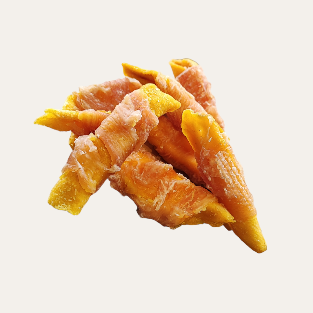 Mango Chunks Wrapped Chicken Breast
