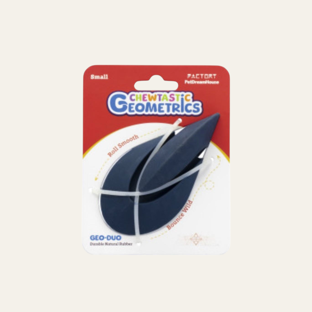 Chewtastic Geometrics | Geo-Duo Navy