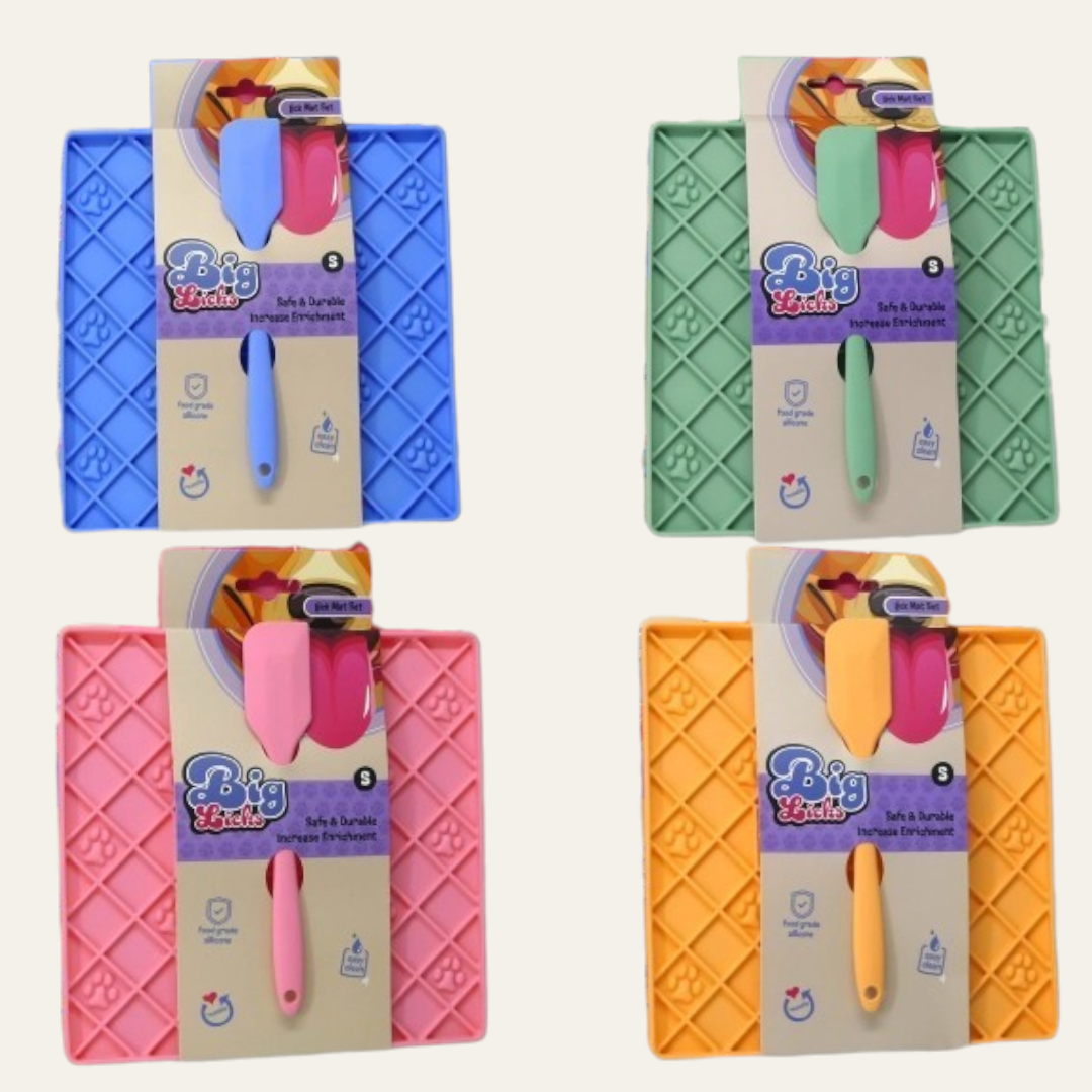 Durham Big Licks Mat & Spoon | 4 Colours