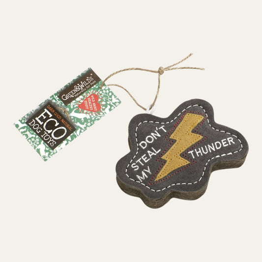 Green & Wilds Don't Steal my Thunder, Eco Dog Toy