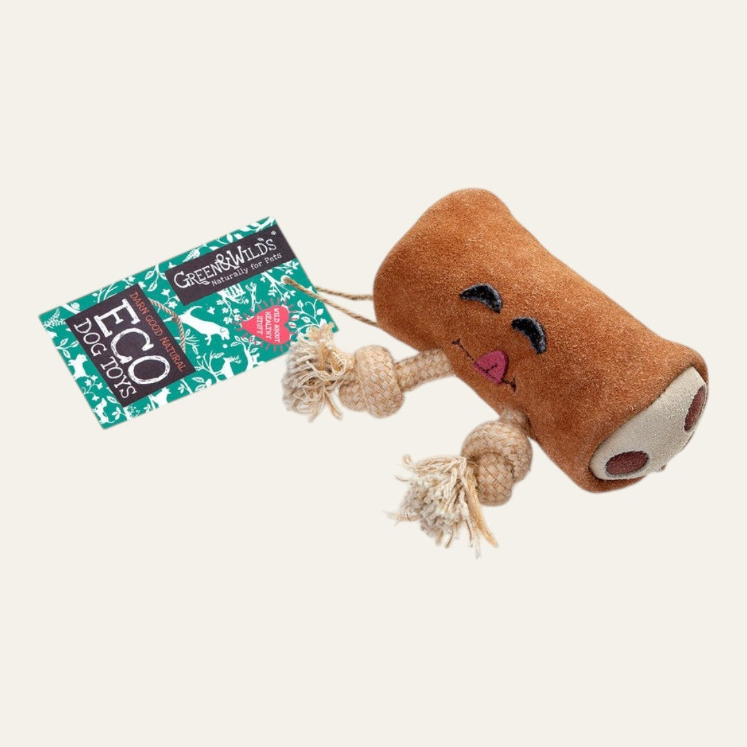 Green & Wilds Pam au Chocolat, Eco Dog Toy
