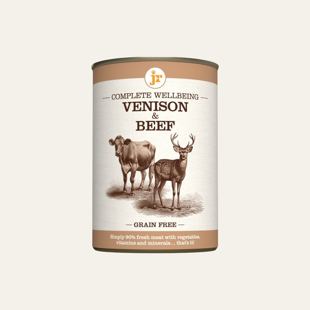 JR Complete Wellbeing Venison & Beef 400g