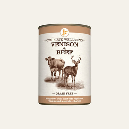 JR Complete Wellbeing Venison & Beef 400g