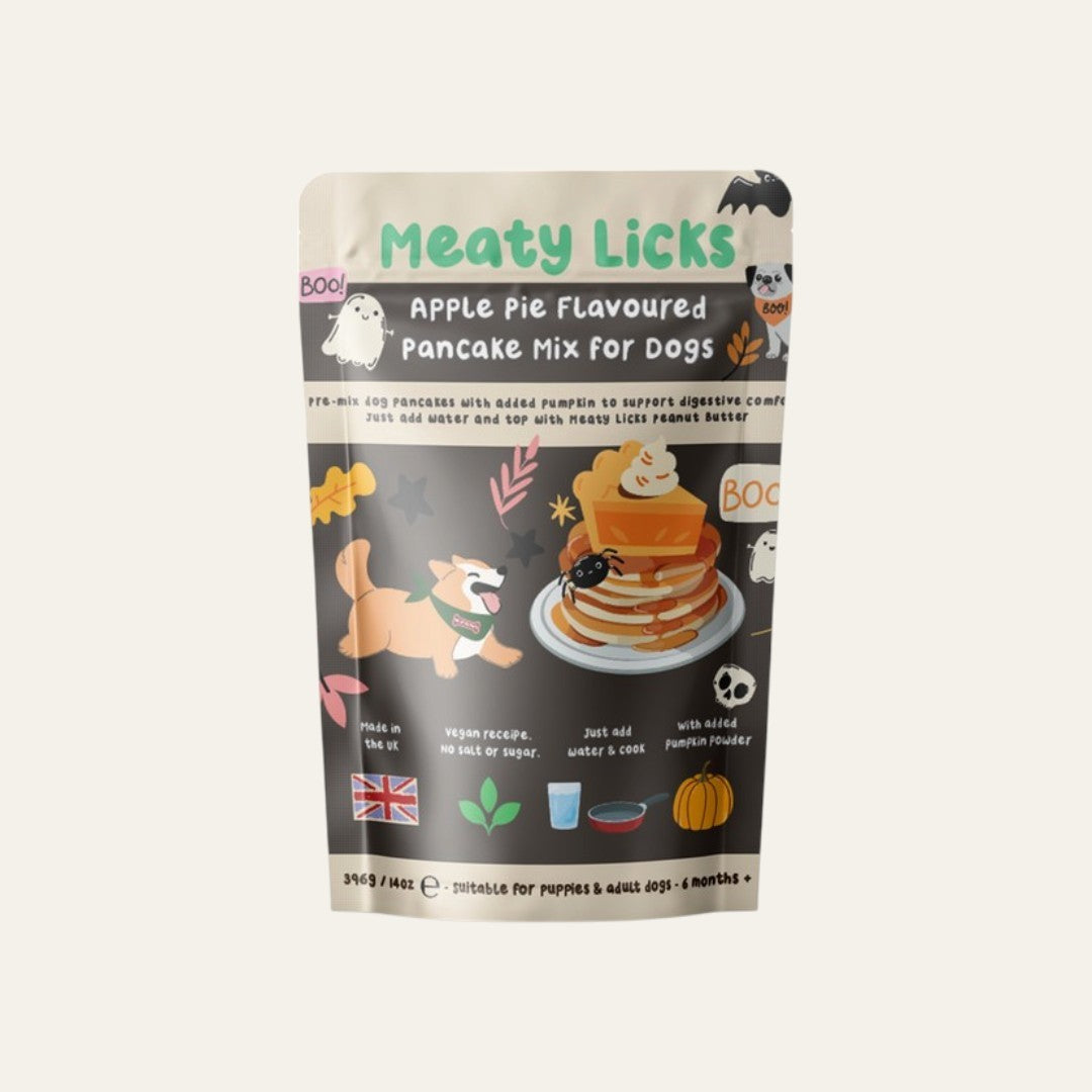 Meaty Licks Halloween Apple Pie Pancake Mix 396g
