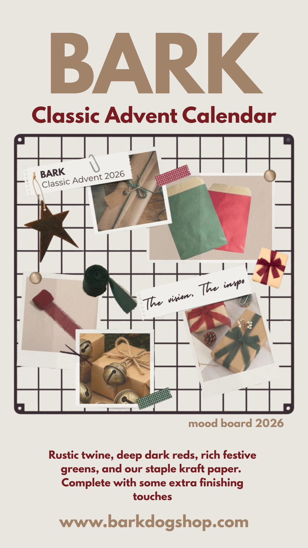 BARK Classic Advent Calendar - 25 Days | Calendar Checkout Only