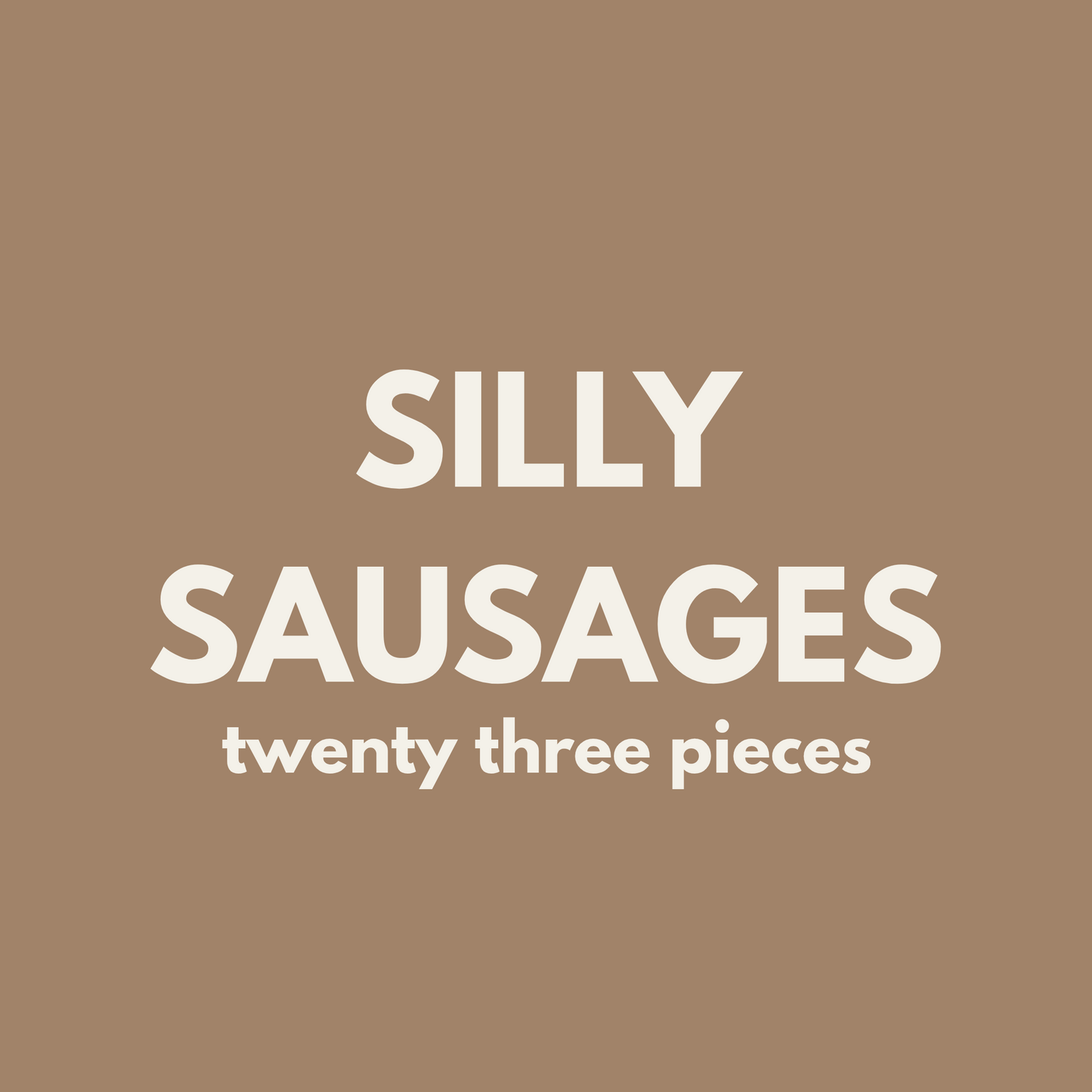 Tenner Tuesday| Silly Sausages