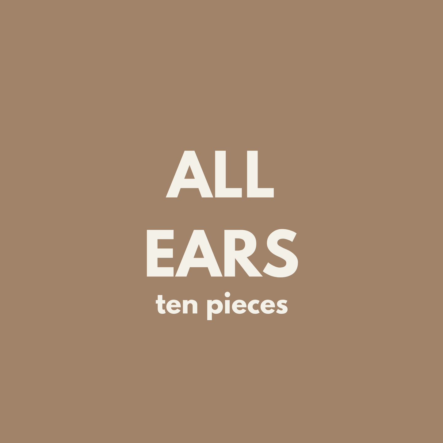 Tenner Tuesday| All Ears