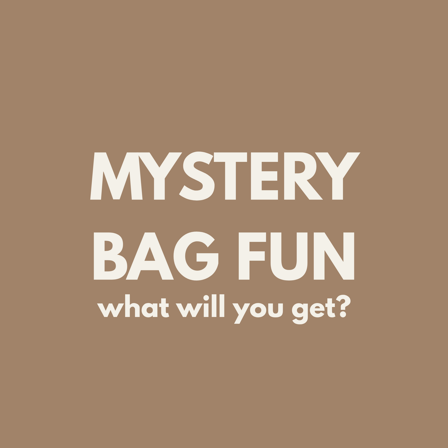 Tenner Tuesday| Mystery Bag