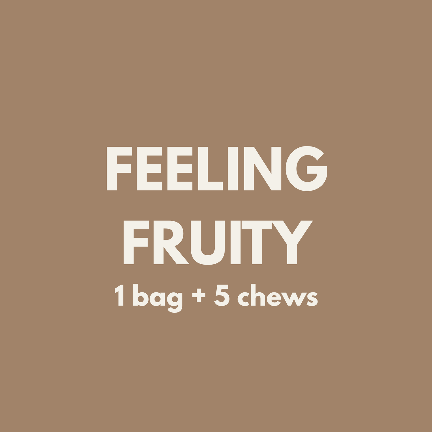 Fiver Friday | Feeling Fruity