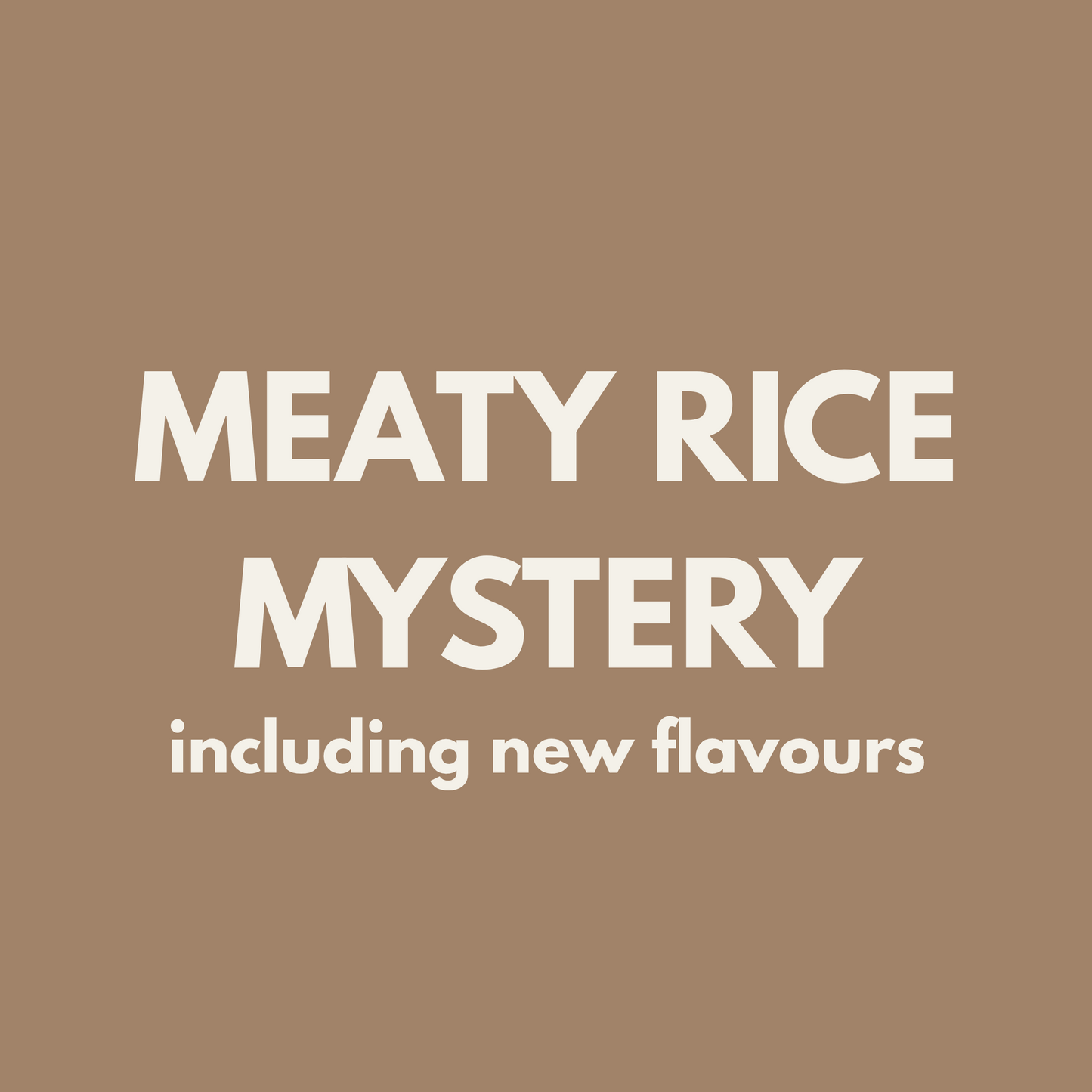 Fiver Friday| Meaty Rice Mystery Mix 🥩