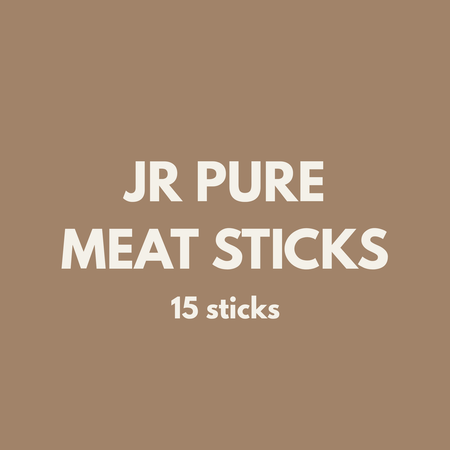 FIVER FRIDAY| JR Pure Meat Sticks