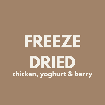 FIVER FRIDAY| Freeze Dried Chicken, Yoghurt & Berry